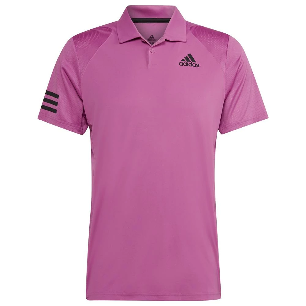 Adidas Men's Club 3-Stripes Polo - Semi Pulse Lilac 1 Adidas Men's Club 3-Stripes Polo - Semi Pulse Lilac