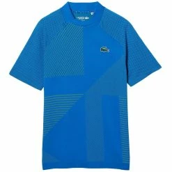 Lacoste Men's Sport Seamless Polo - Blue/Yellow