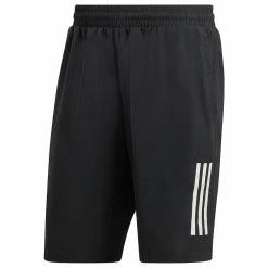 Adidas Men's Club 3 Stripe 9" Shorts - Black